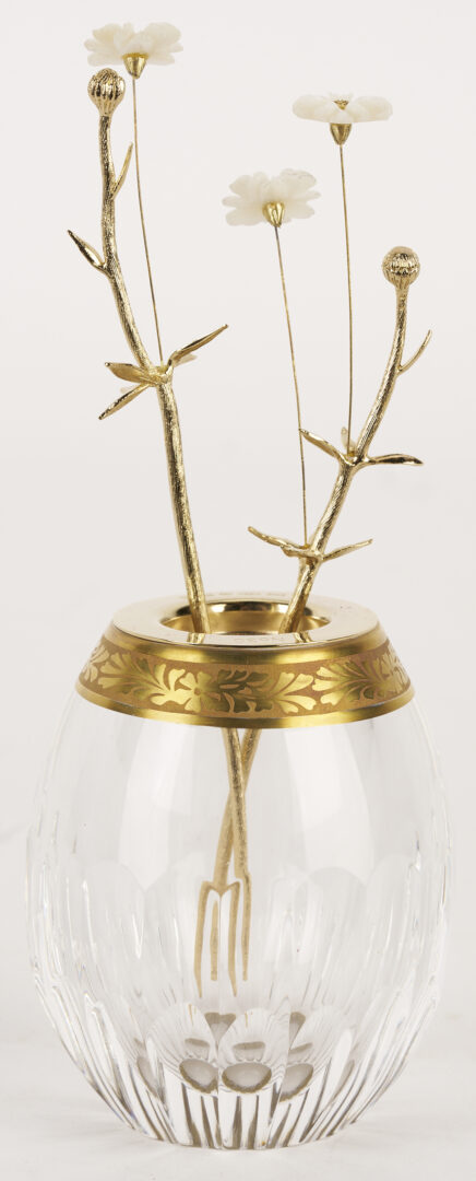 Lot 63: Theo Faberge Tremblant Flower Egg, Daisy