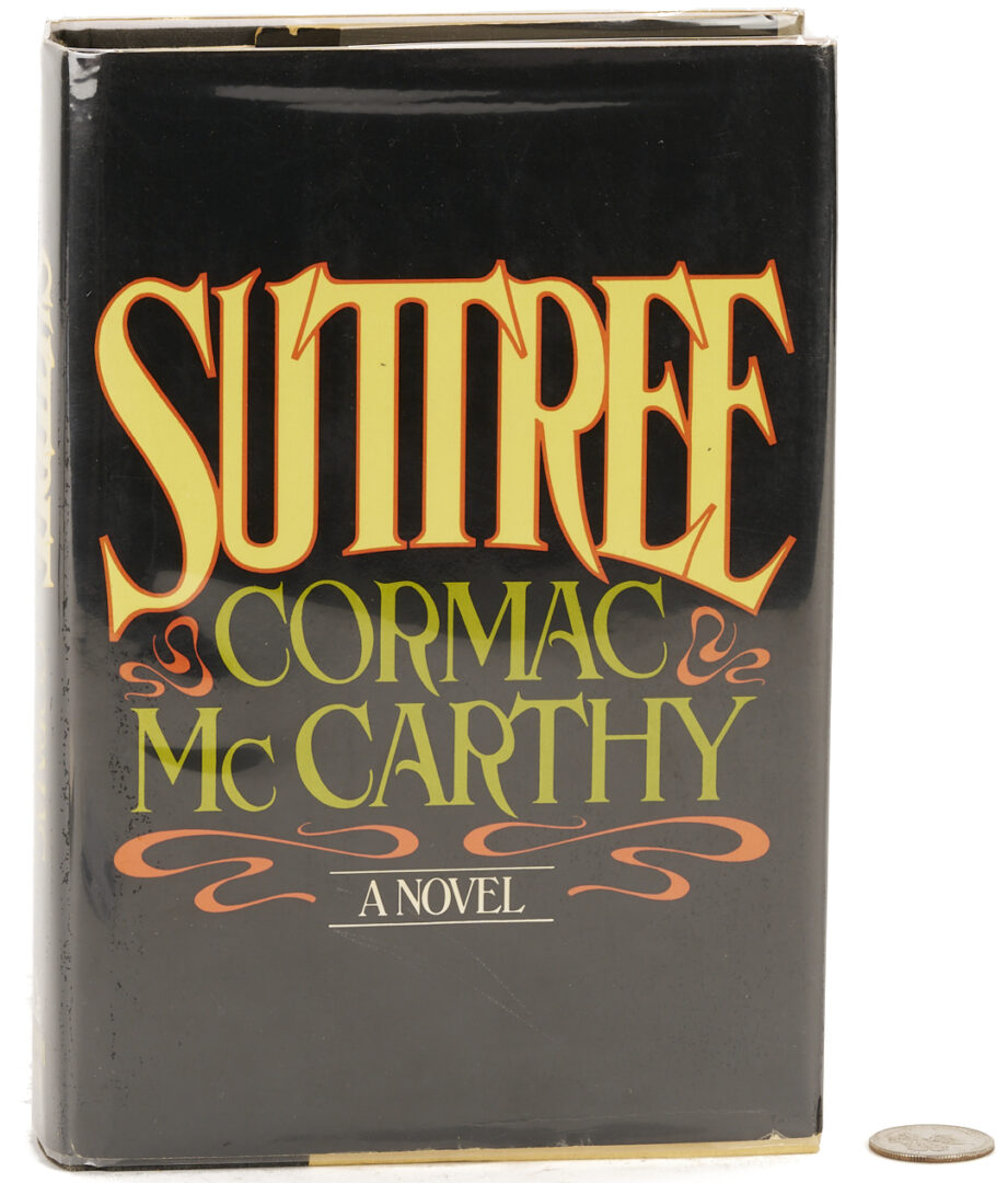 Lot 652: Cormac McCarthy, Suttree, 1st Edition, Signed