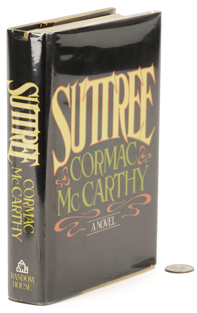 Lot 652: Cormac McCarthy, Suttree, 1st Edition, Signed