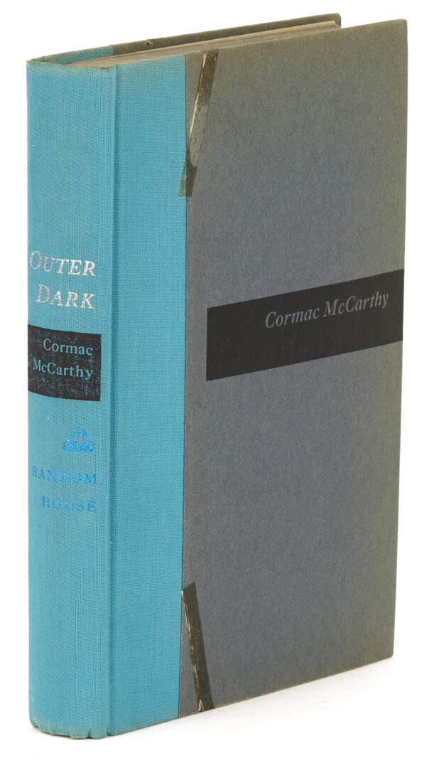 Lot 653: Cormac McCarthy, Outer Dark, 1st Edition, Signed; plus “The Achievement of Cormac McCarthy”