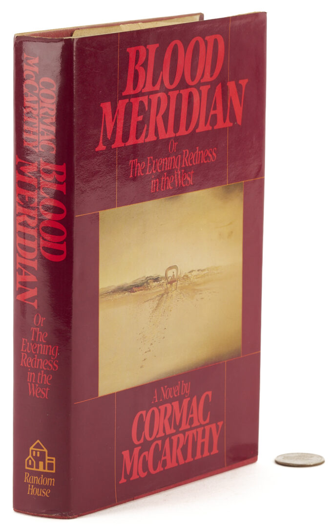 Lot 654: Cormac McCarthy Blood Meridian, 1st Edition