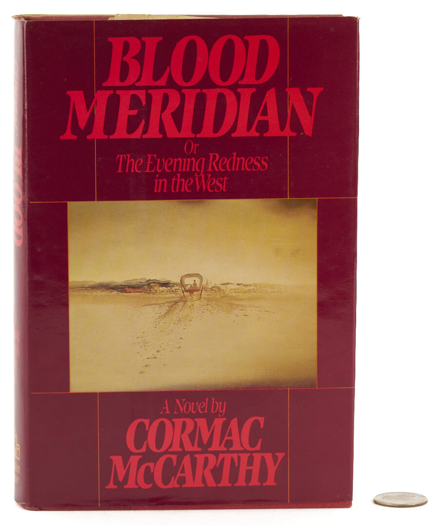 Lot 654: Cormac McCarthy Blood Meridian, 1st Edition