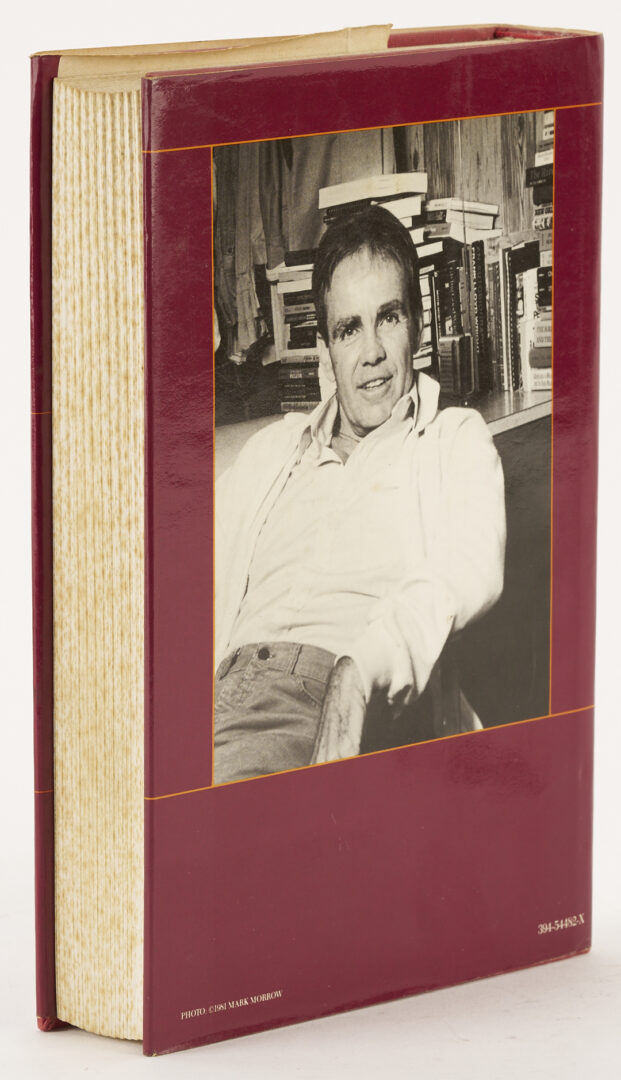 Lot 654: Cormac McCarthy Blood Meridian, 1st Edition