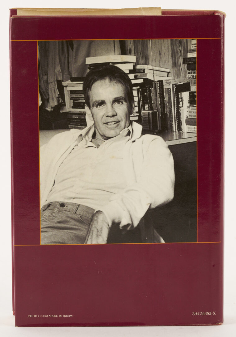 Lot 654: Cormac McCarthy Blood Meridian, 1st Edition