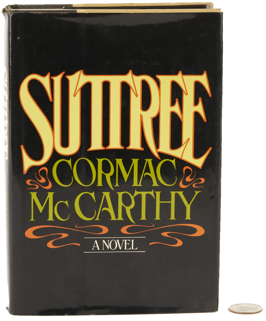 Lot 655: Cormac McCarthy Book Suttree, 1st Edition