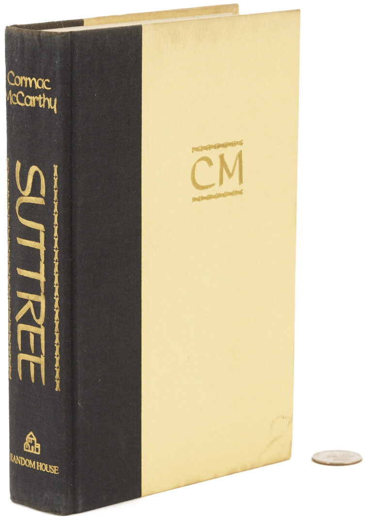 Lot 655: Cormac McCarthy Book Suttree, 1st Edition