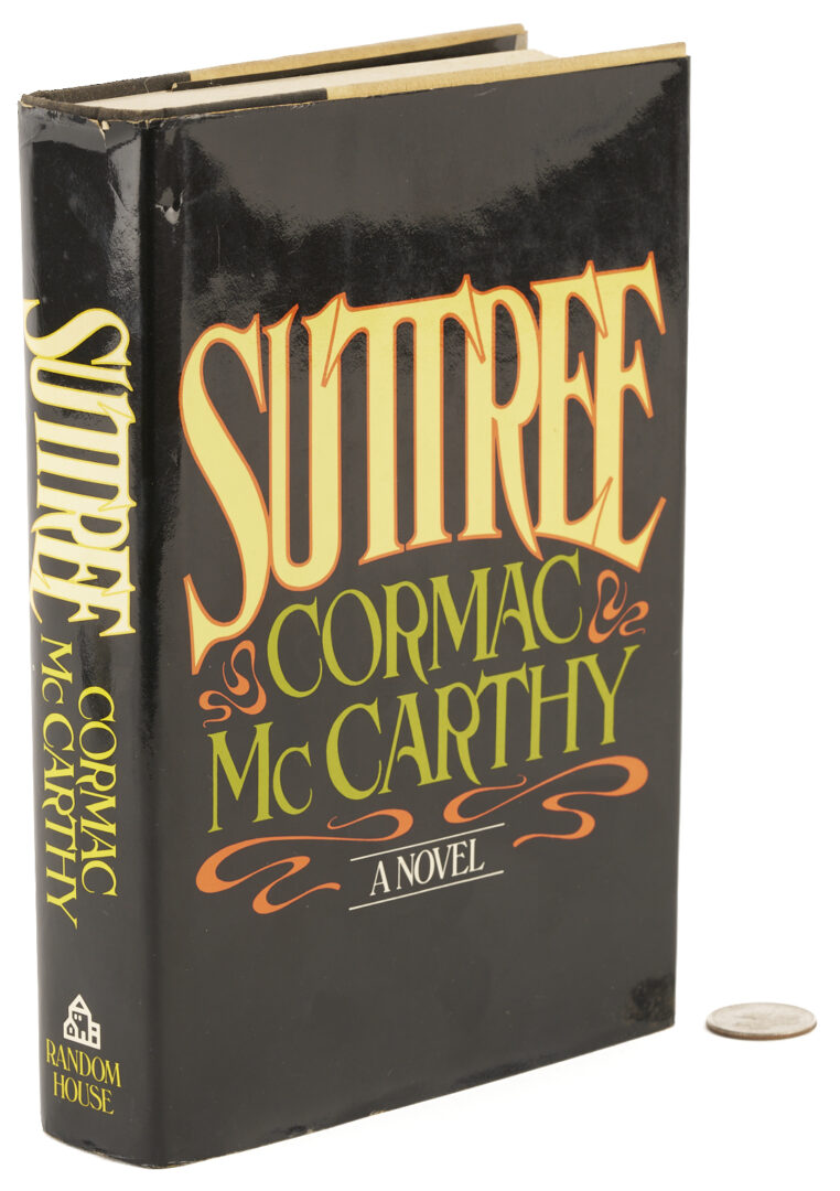 Lot 655: Cormac McCarthy Book Suttree, 1st Edition