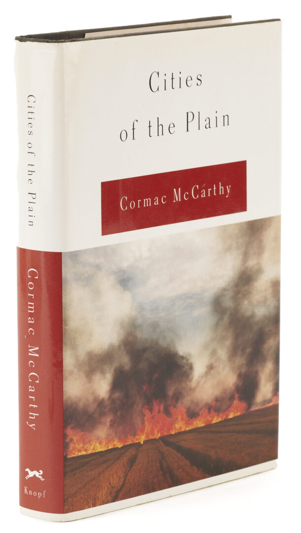 Lot 656: Seven (7) Cormac McCarthy 1st Edition Books