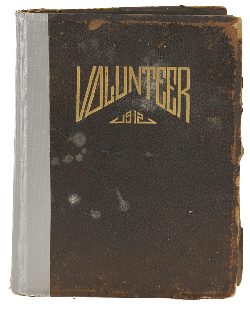 Lot 660: 3 Univ. TN Yearbooks, Catherine Wiley Artwork, 1912-1913