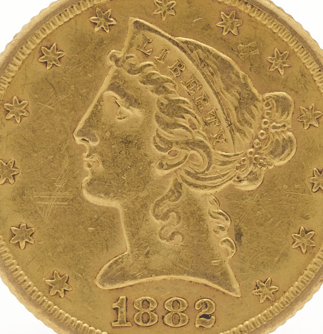 Lot 667: Three (3) $5 Liberty Gold Coins