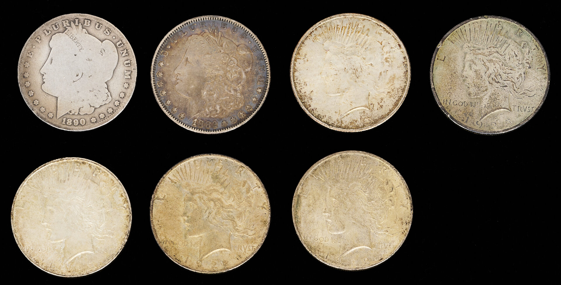 Lot 674: 13 Assembled Silver Coins