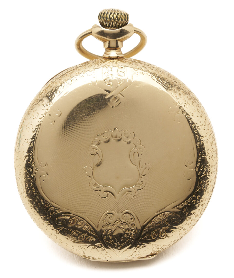 Lot 698: 14K Gold Elgin Pocket Watch