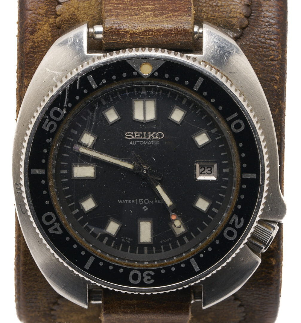 Lot 699: 1972 Seiko 6105-8110 "Captain Willard" Diver Watch