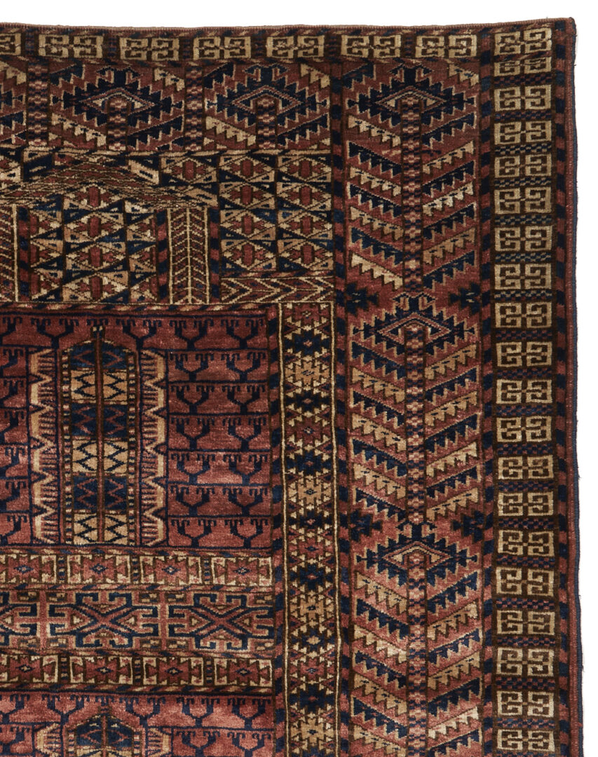 Lot 712: 4 Afgan Turkmen Weavings, incl. Rugs & Saddle Covers