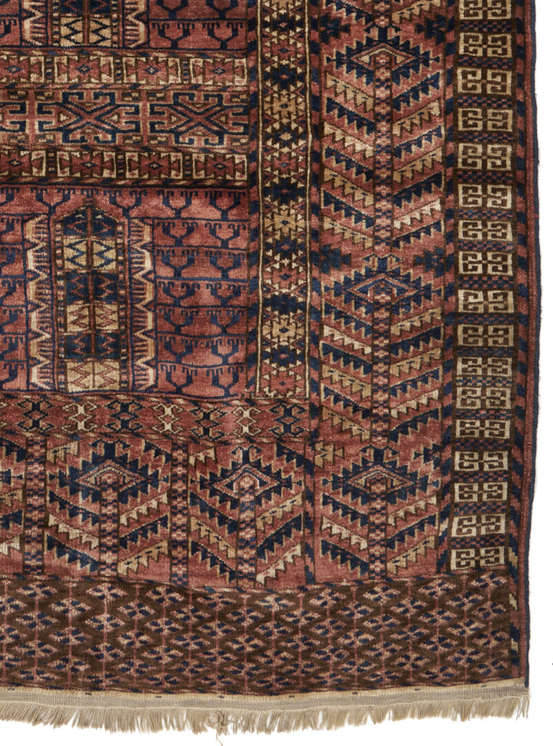 Lot 712: 4 Afgan Turkmen Weavings, incl. Rugs & Saddle Covers