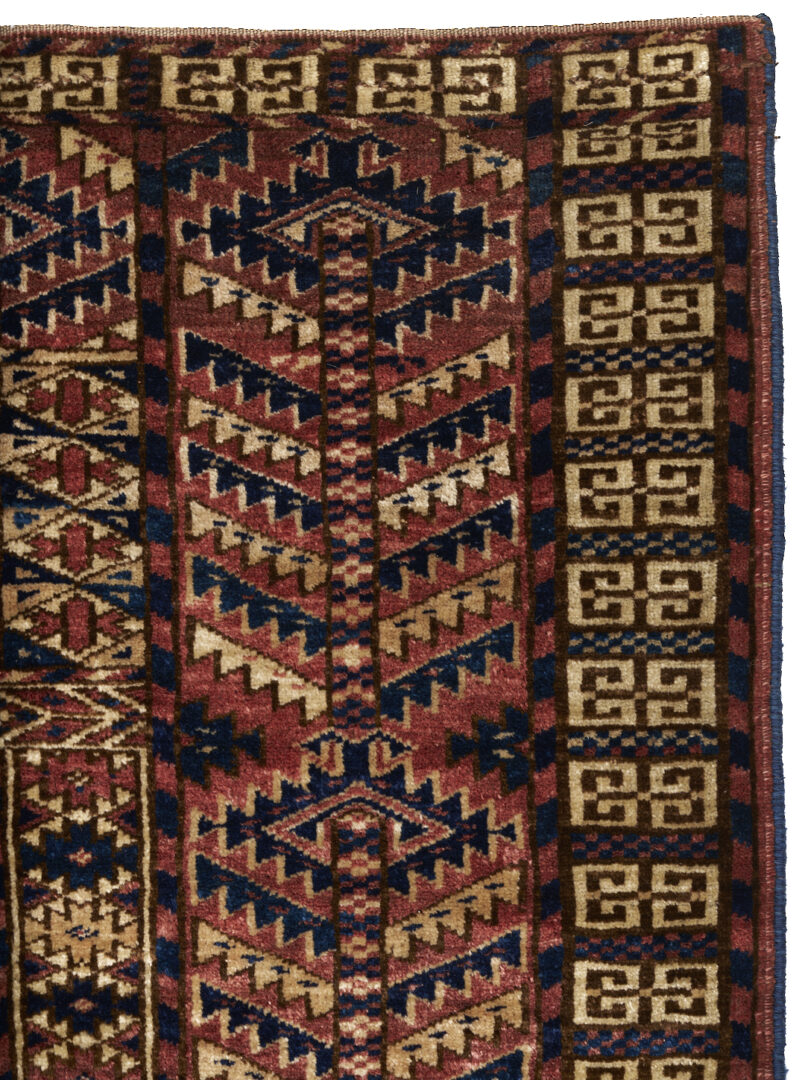 Lot 712: 4 Afgan Turkmen Weavings, incl. Rugs & Saddle Covers