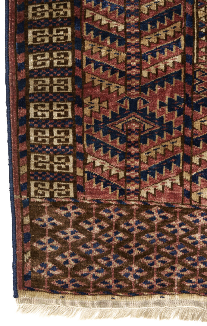 Lot 712: 4 Afgan Turkmen Weavings, incl. Rugs & Saddle Covers