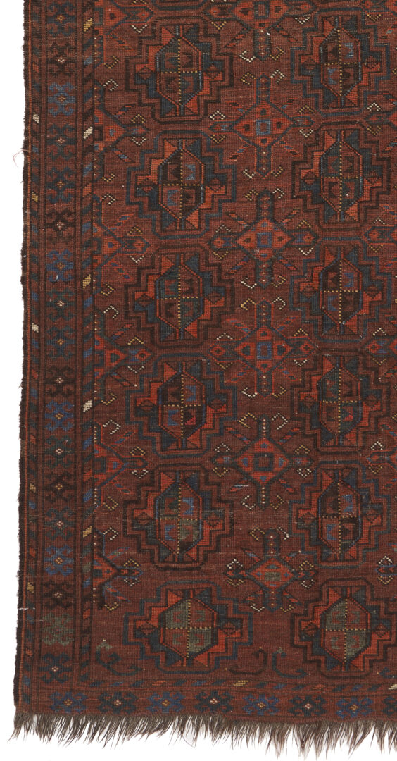 Lot 714: Antique Turkmen Yomud or Yomut Main Carpet