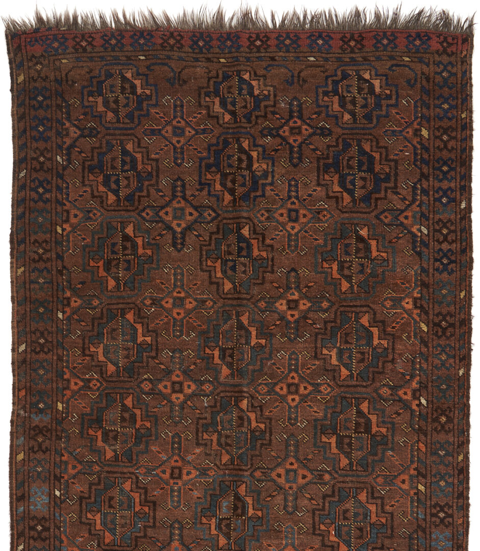 Lot 714: Antique Turkmen Yomud or Yomut Main Carpet