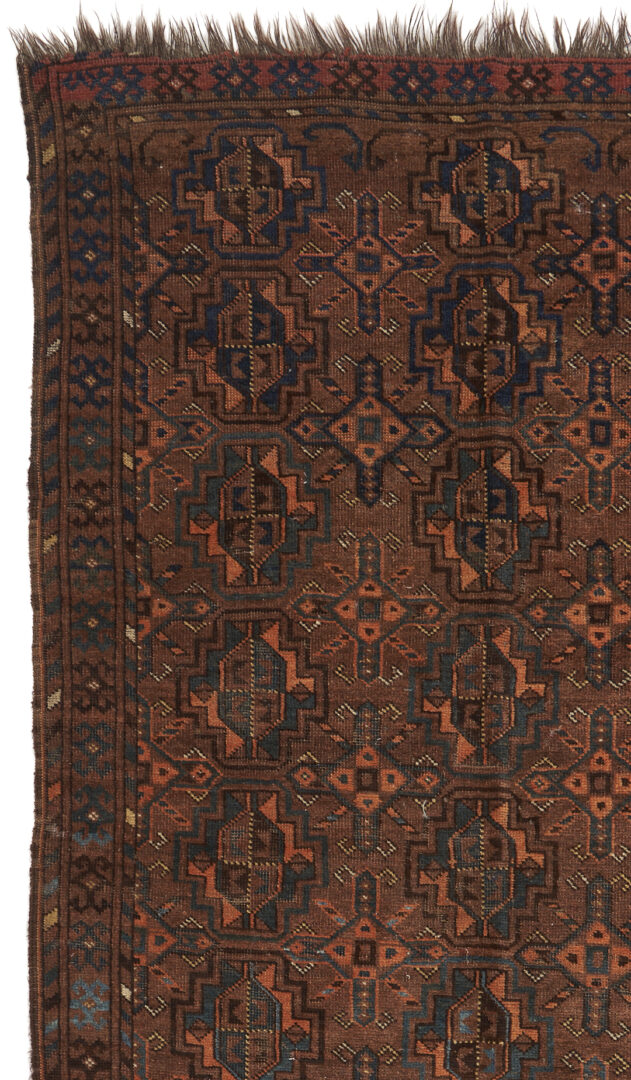 Lot 714: Antique Turkmen Yomud or Yomut Main Carpet