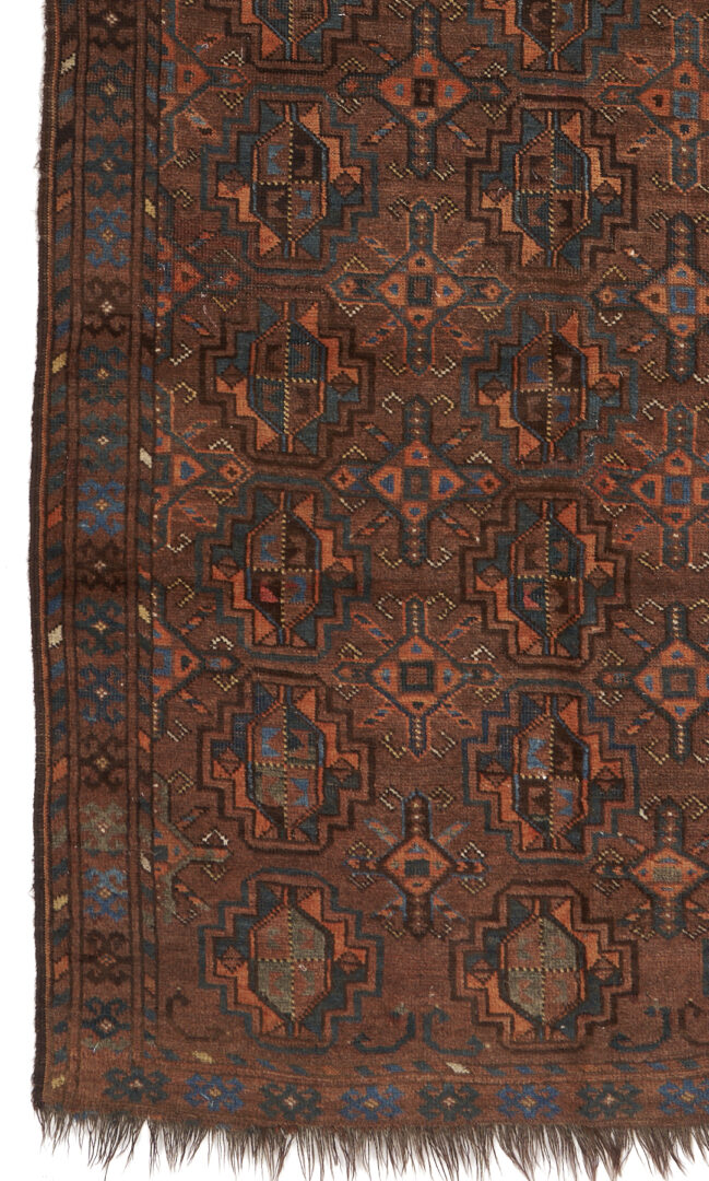 Lot 714: Antique Turkmen Yomud or Yomut Main Carpet