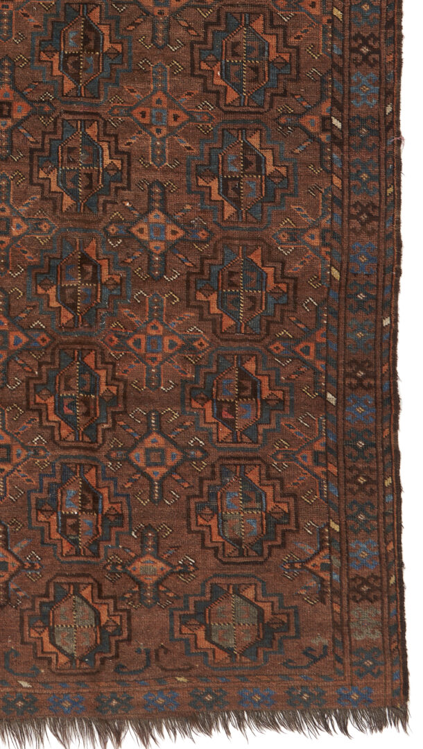 Lot 714: Antique Turkmen Yomud or Yomut Main Carpet