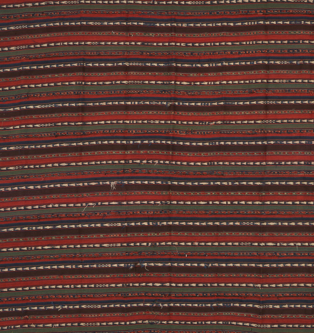 Lot 718: 2 Antique Tekke Turkmen Kilim Wool Blankets or Jajims