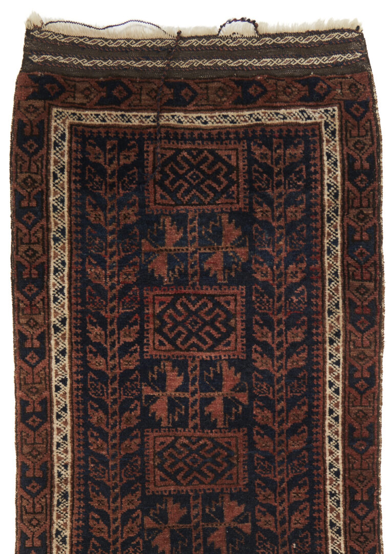 Lot 719: 5 Antique Turkmen & Persian Textiles, incl. Pillows