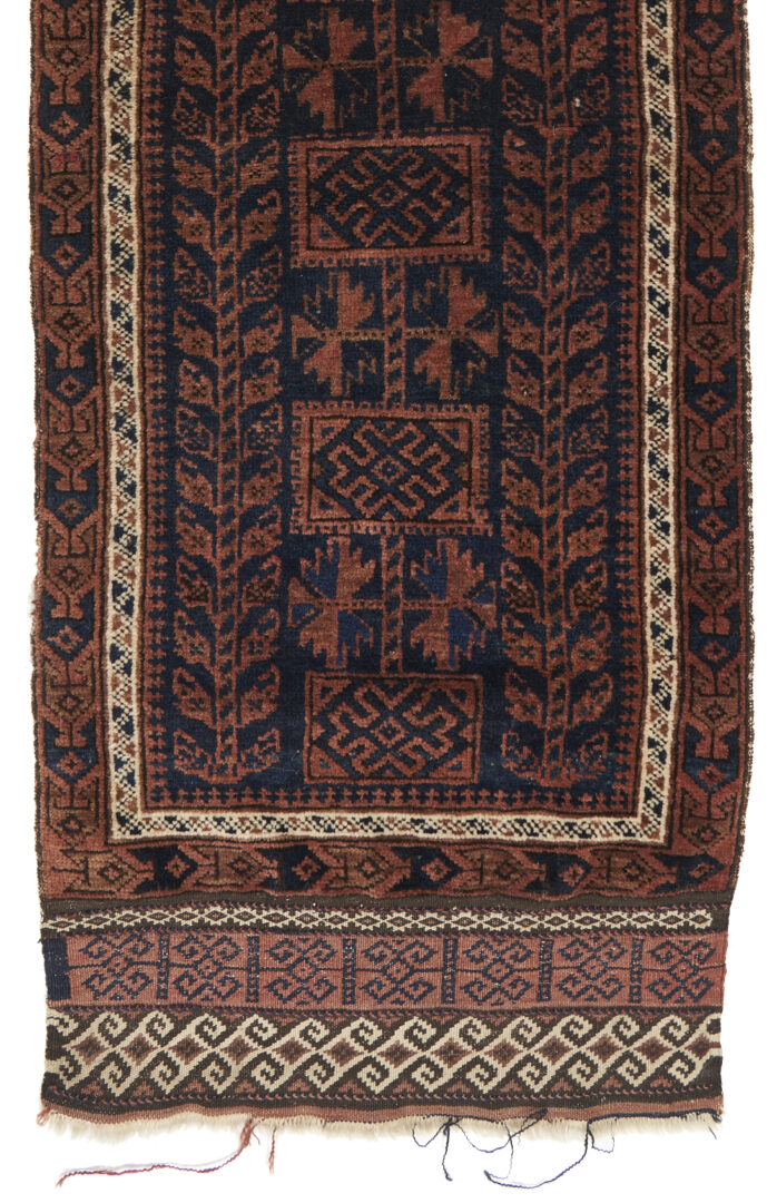 Lot 719: 5 Antique Turkmen & Persian Textiles, incl. Pillows