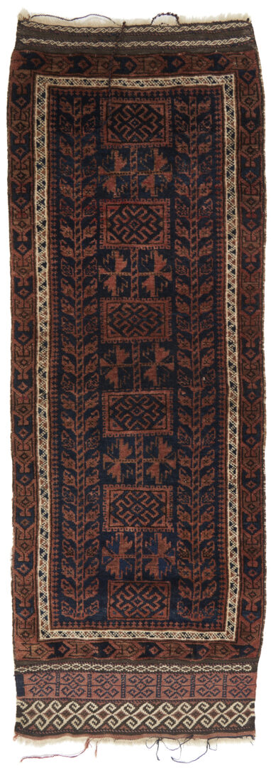 Lot 719: 5 Antique Turkmen & Persian Textiles, incl. Pillows