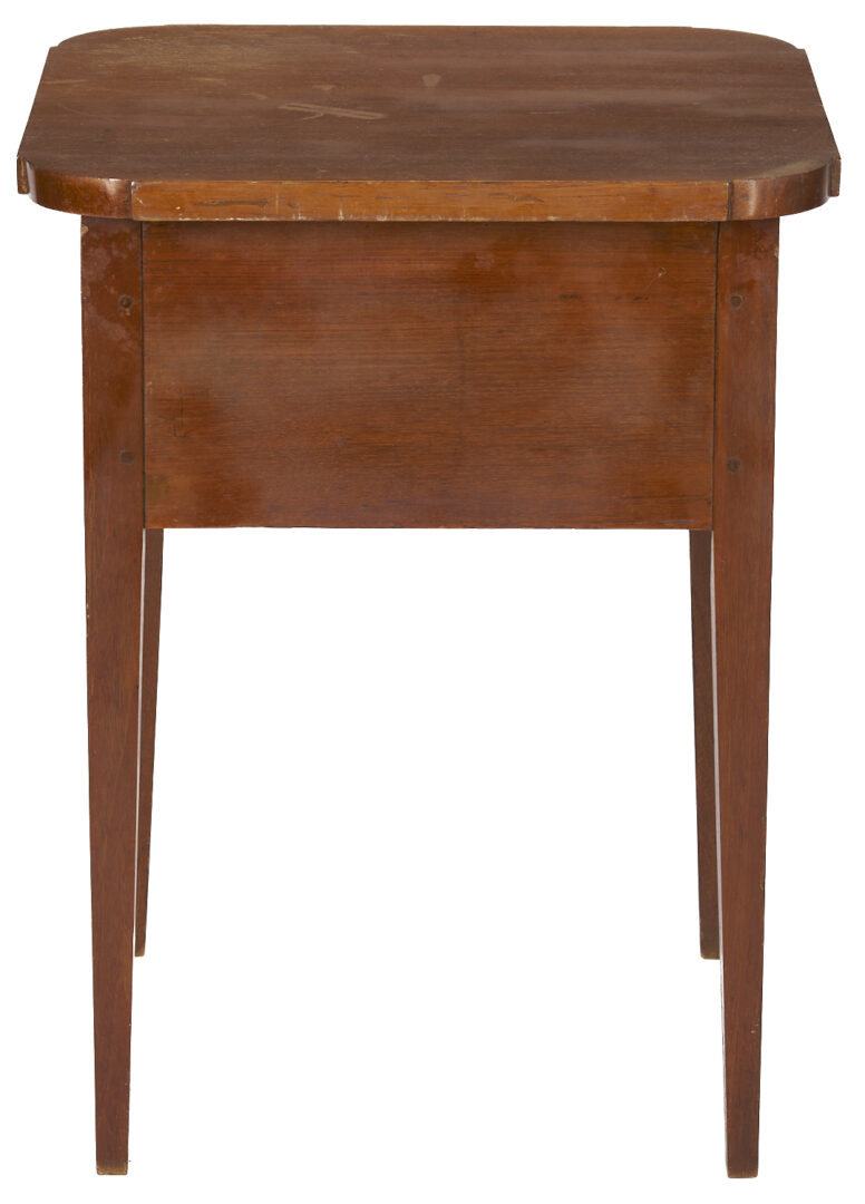 Lot 720: Piedmont NC Walnut Two Drawer Stand