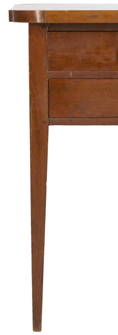 Lot 720: Piedmont NC Walnut Two Drawer Stand