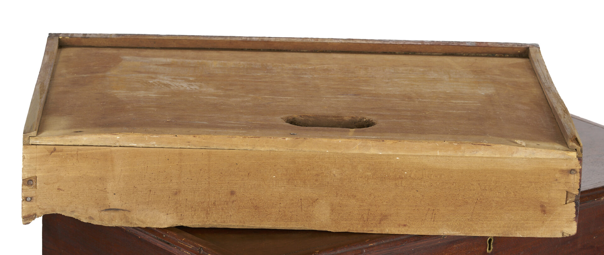 Lot 721: Sheraton Sugar Chest