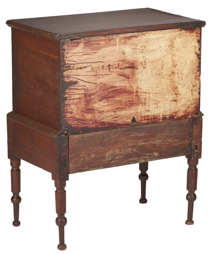 Lot 721: Sheraton Sugar Chest