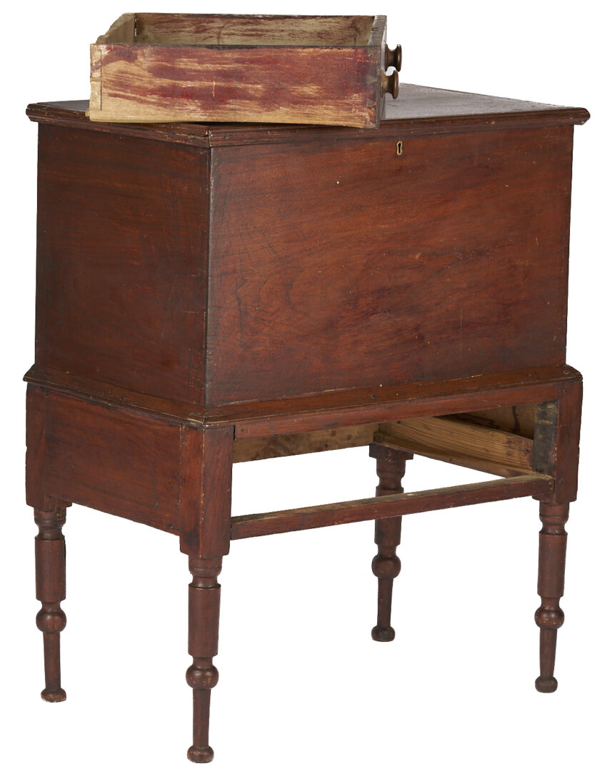 Lot 721: Sheraton Sugar Chest