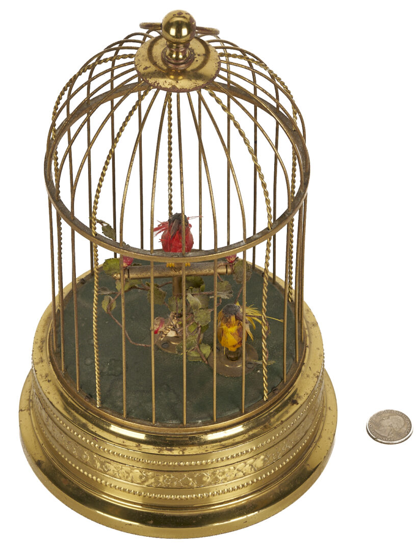 Lot 728: German Bird Cage Automaton