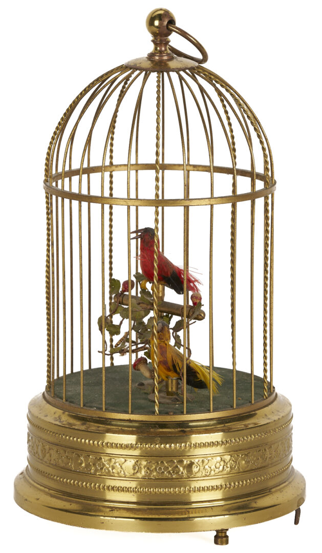 Lot 728: German Bird Cage Automaton