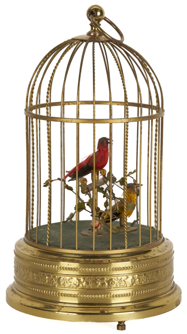 Lot 728: German Bird Cage Automaton