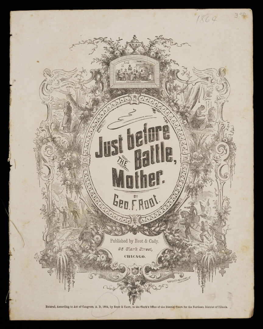 Lot 734: 17 pcs Sheet Music; 19th C., Civil War, Black Interest, Minstrel, Nashville