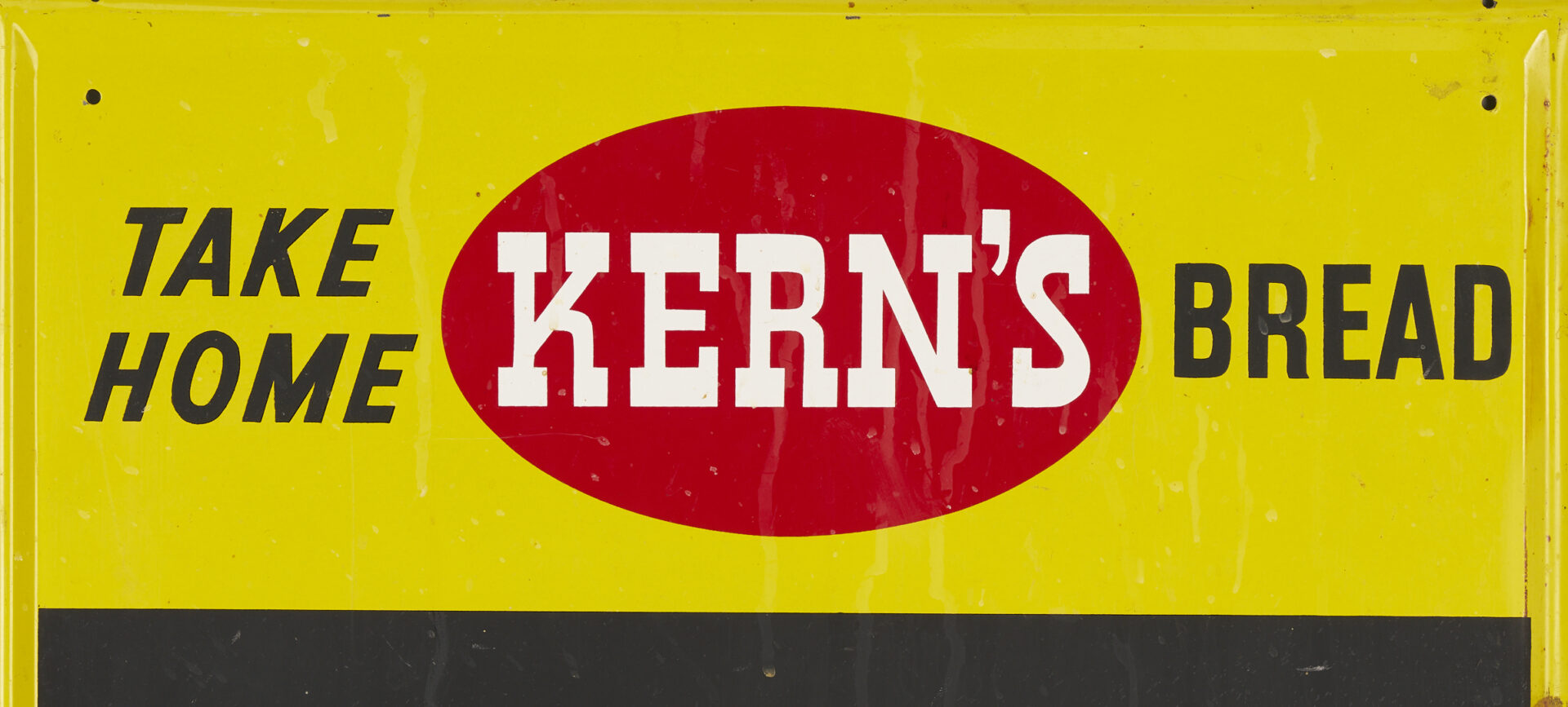 Lot 736: 2 Advertising Signs: Remington Ammo and Kerns Bakery