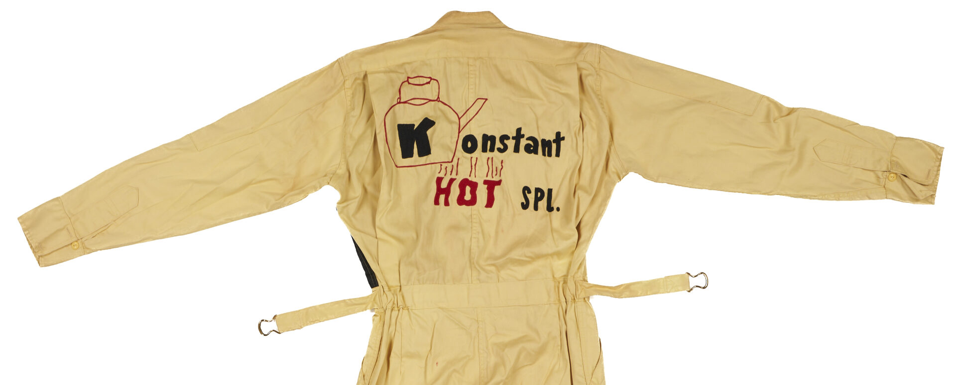 Lot 745: Al Keller Indy 500 Racing Suit, Konstant Hot Special, c. 1961