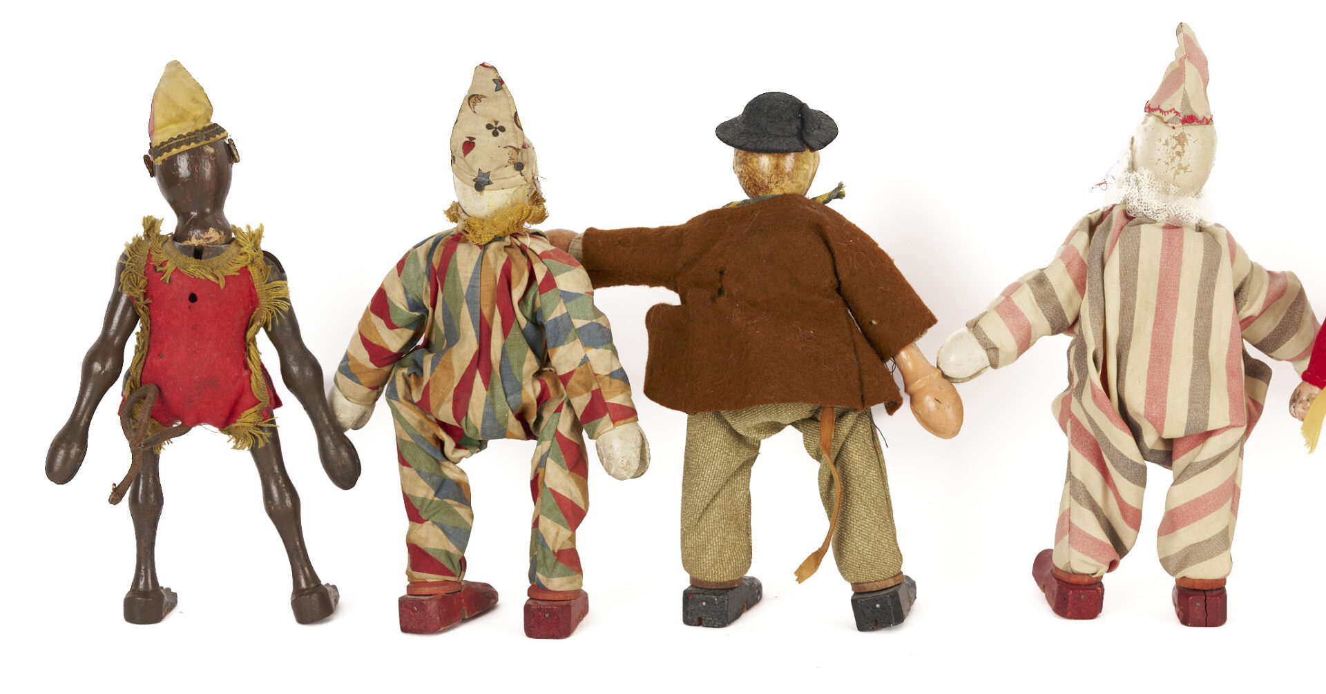 Lot 748: Group of 33 Schoenhut Circus Figures, Animals, & Accessories