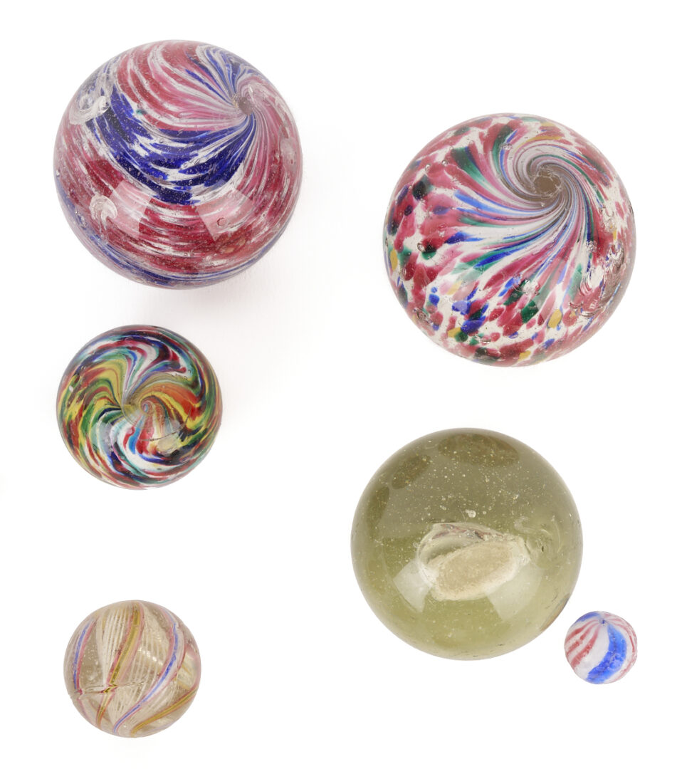 Lot 751: 31 Marbles incl. Transparent Swirl, Onion Skin