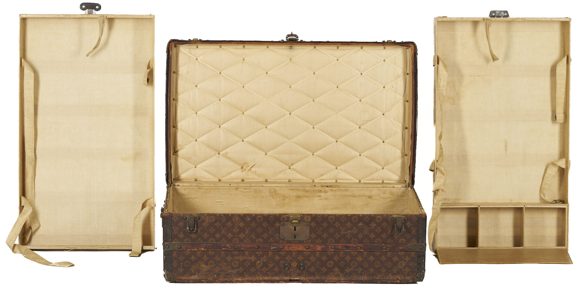 Lot 754: Louis Vuitton Cabin Trunk, early 20th C.