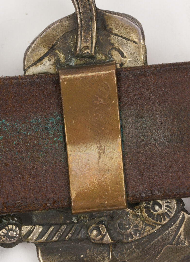 Lot 757: Arnold Goldstein "Western Heritage" Sterling Silver Concho Belt