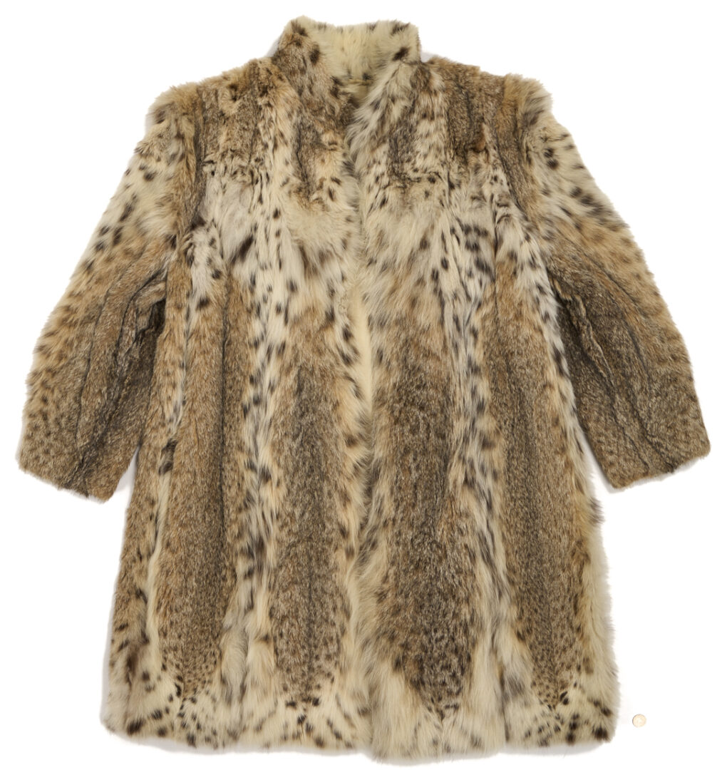 Lot 760: Ladies' Full Length Lynx Fur Coat