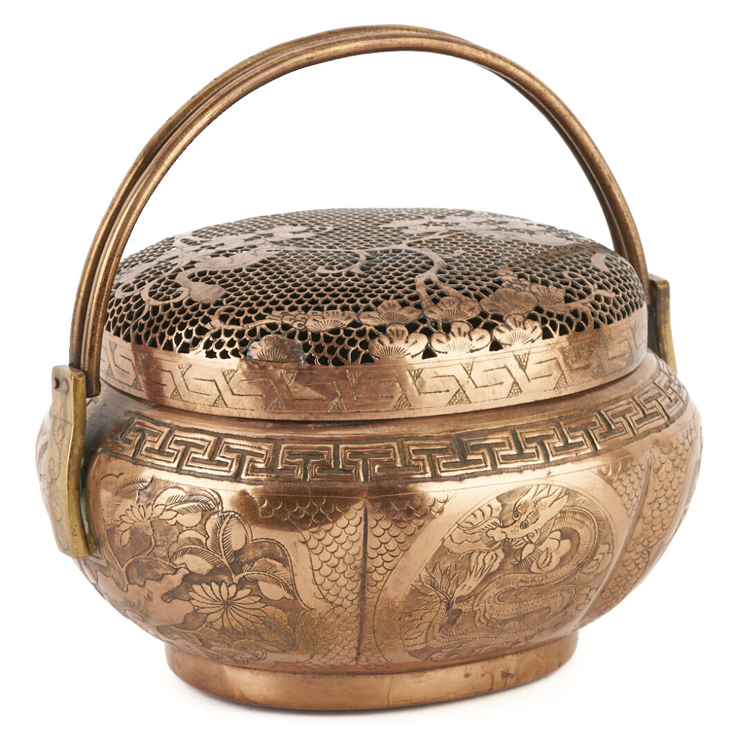 Lot 777: Chinese Qing Copper Hand Warmer