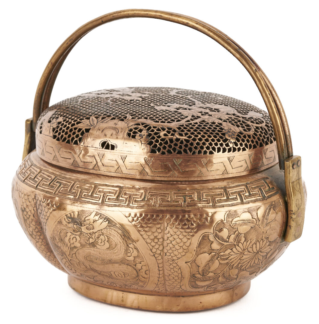 Lot 777: Chinese Qing Copper Hand Warmer