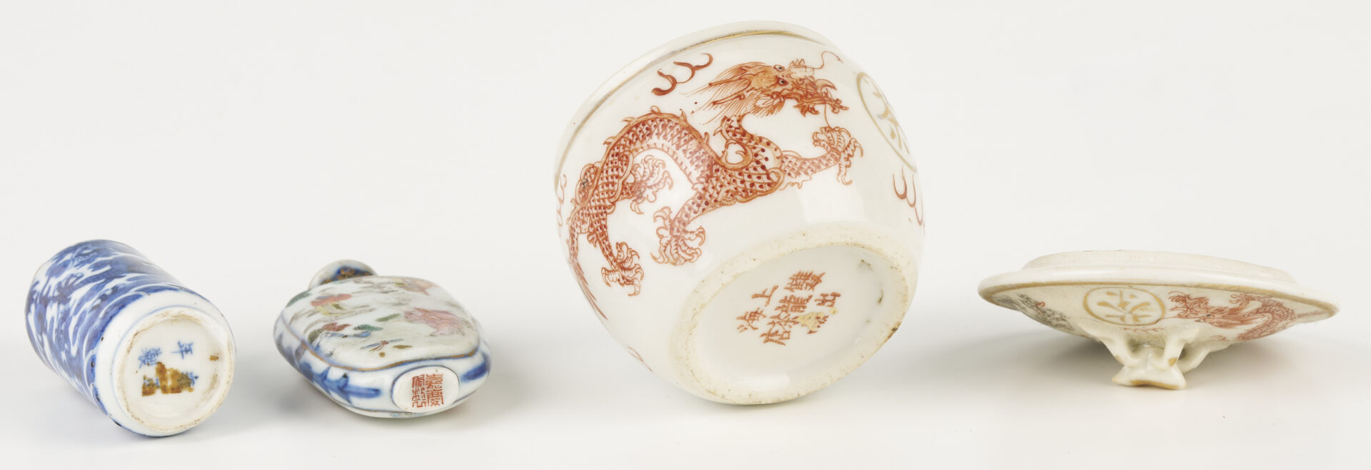 Lot 780: 8 Chinese Porcelain Items incl. Panama Pacific Exhibited