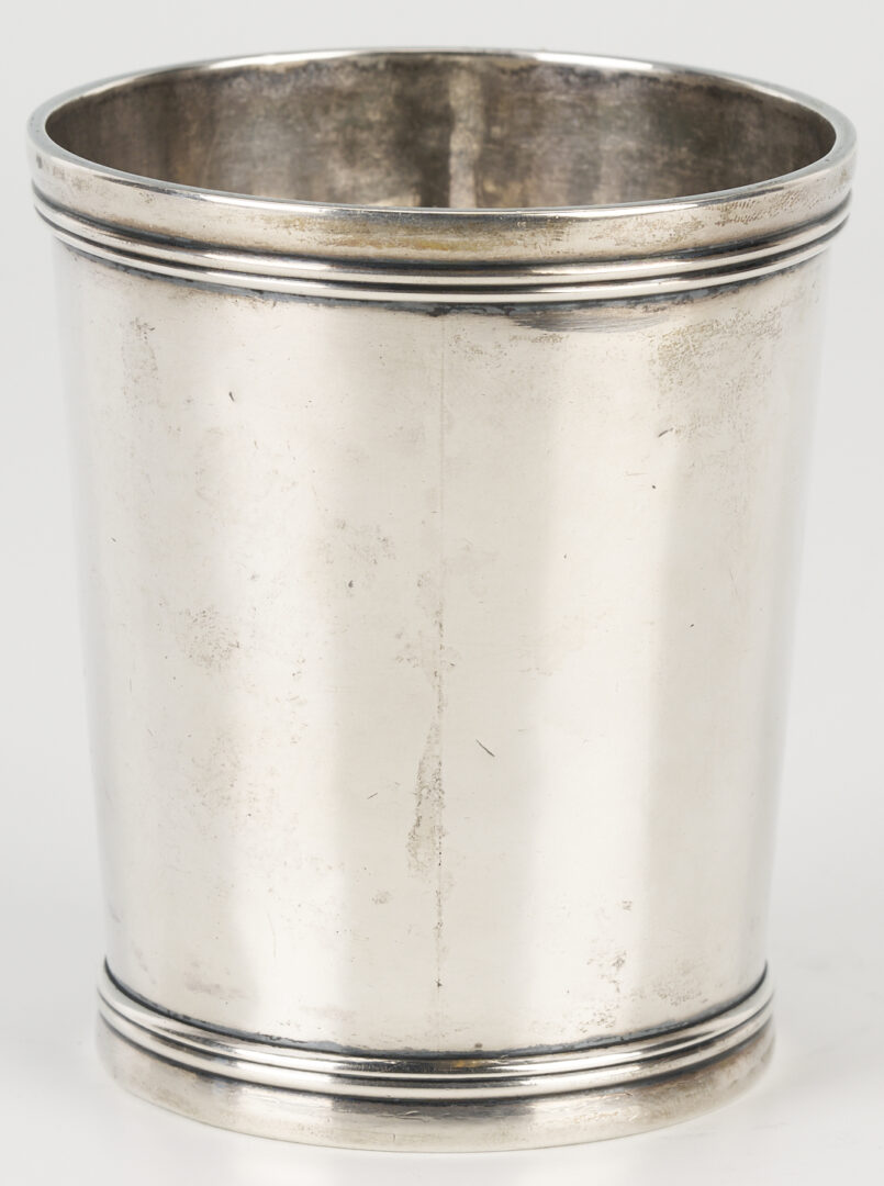 Lot 81: Coin Silver Julep Cup, Kentucky Family History